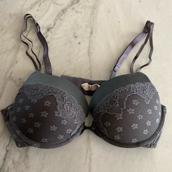 Aerie “Maddie” Padded Grey Bra - Picture 2 of 10